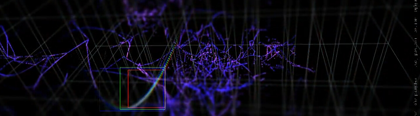 Neuronal Reaction, visual art, touchdesigner, banner